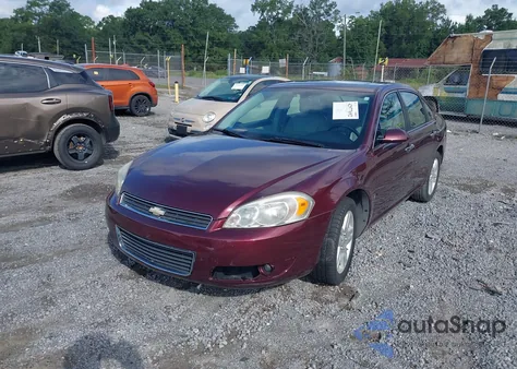 2007 Chevrolet Impala Ltz из США, поврежденный, VIN 2G1WU58R879158755